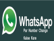 Whatsapp Number kaise change kare