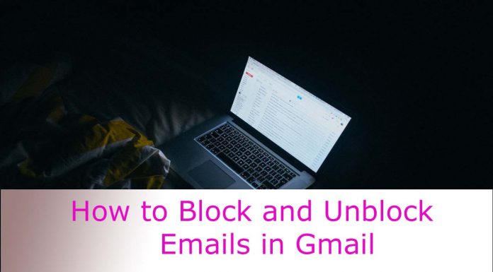 Block and Unblock Gmail