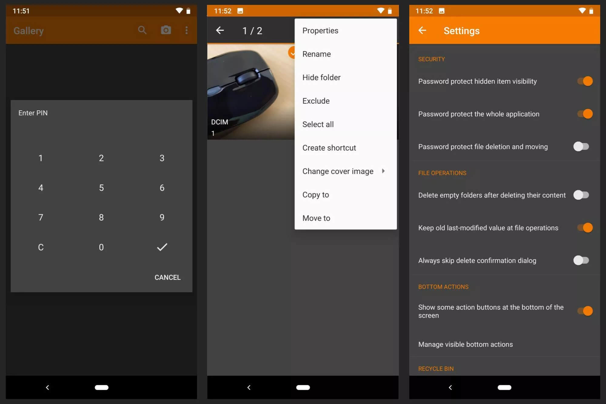 Hide Photos in Android