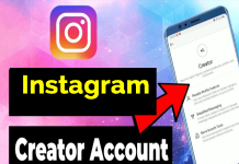 instagram creator account