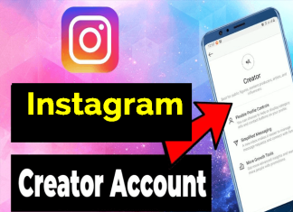 instagram creator account