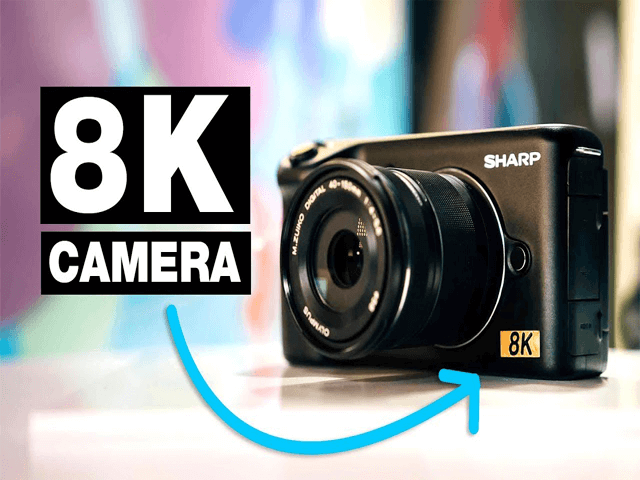 how 8k camera works